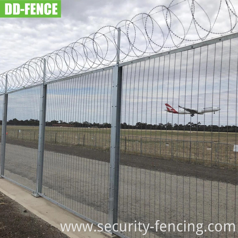 Chinese Supplier Safety 358 Anti Climb Fence Barriers